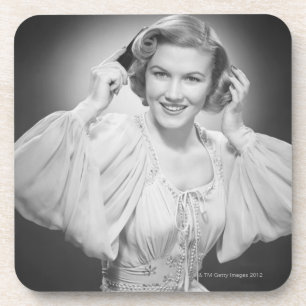 Woman in Dress 2 Coaster