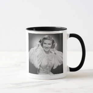 Woman in Dress 2 Mug