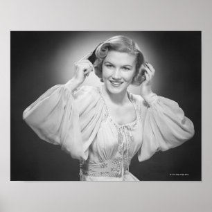 Woman in Dress 2 Poster
