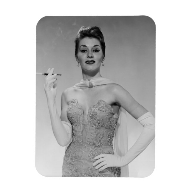 Woman in Dress Magnet (Vertical)