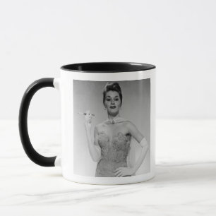 Woman in Dress Mug