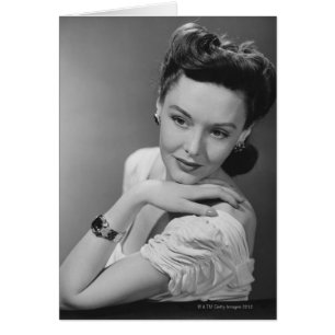 Woman in Evening Gown