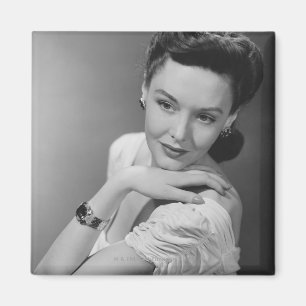 Woman in Evening Gown Magnet