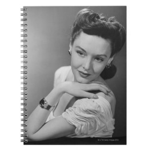 Woman in Evening Gown Notebook