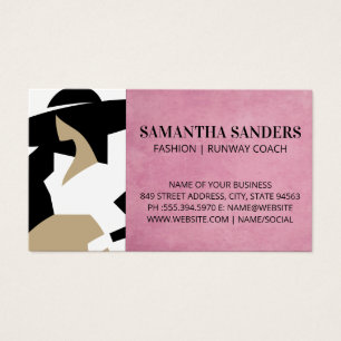 Woman in Fashion Posing