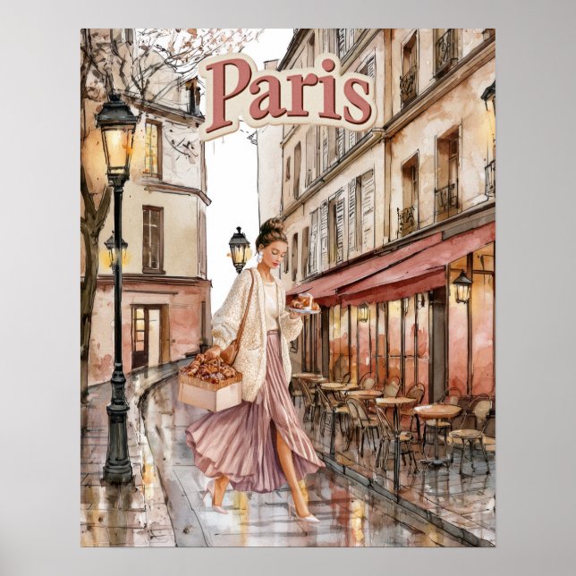 Woman in Paris Poster (Front)