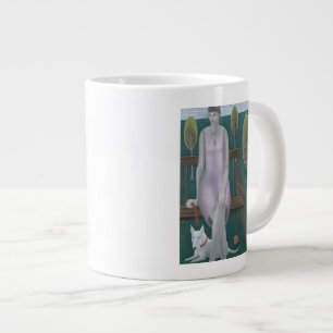 Woman in Park 2006 Large Coffee Mug