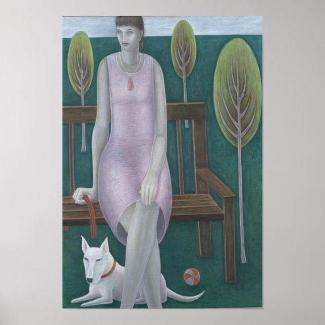 Woman in Park 2006 Poster (Front)