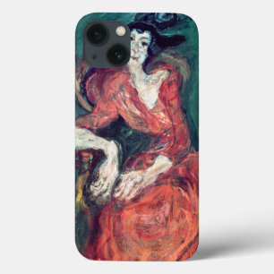 Woman in Red, 1922 iPhone 13 Case