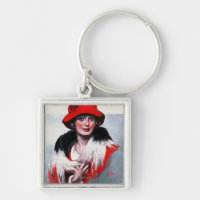 Woman in Red Hat