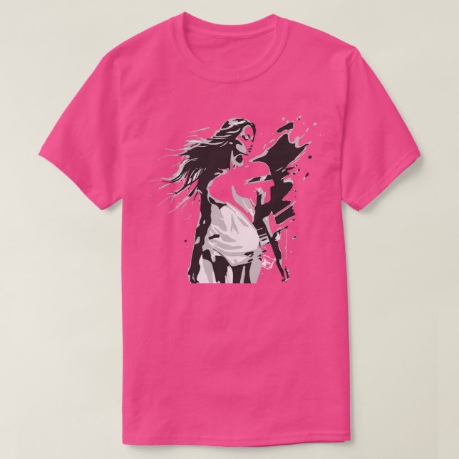 woman in vintage style T-Shirt (Design Front)