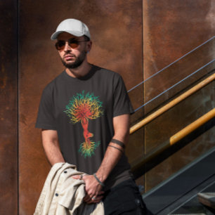 Woman In Yoga Pose Tree T-Shirt