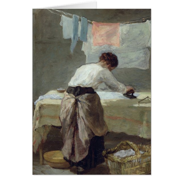 Woman Ironing (Front)