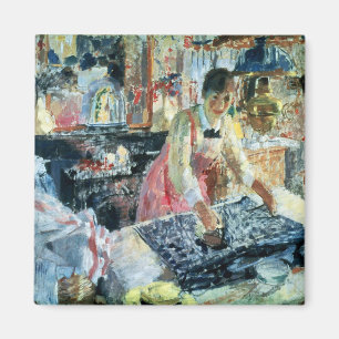Woman Ironing, 1912 Magnet