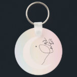 Woman Key Ring<br><div class="desc">🖤</div>