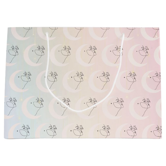 Woman Large Gift Bag (Front)