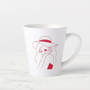 Woman Latte Mug