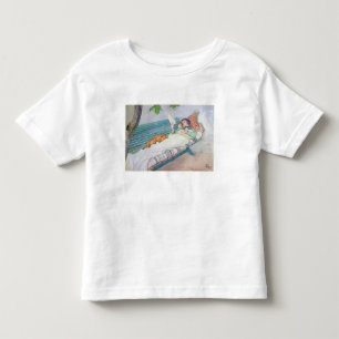 Woman Lying on a Bench, 1913 (w/c on paper) Toddler T-Shirt