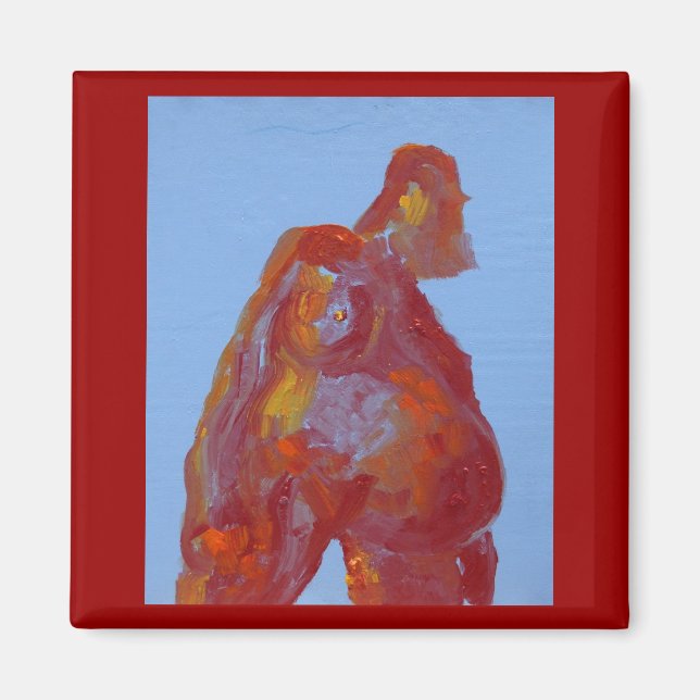 Woman-magnet Magnet (Front)