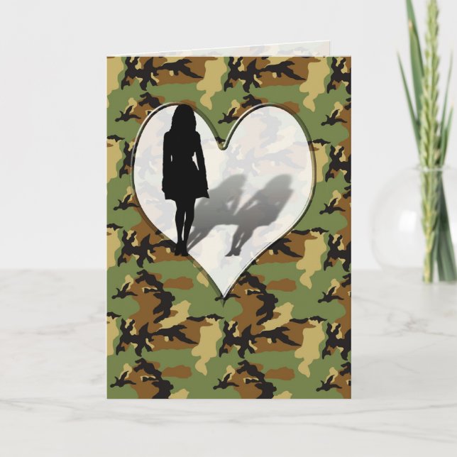 * Woman Missing Woman Card (Front)