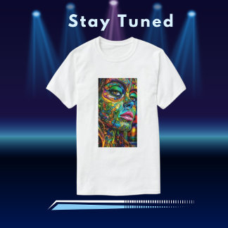 Woman Modern Painting  Template Generative Content T-Shirt