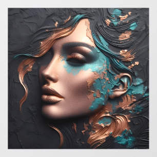 Woman Of Copper - AI Creation