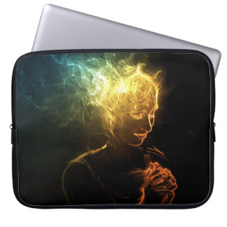 Woman of Smoke Laptop Sleeve