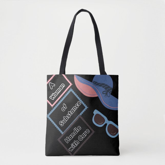 Woman of Substance Tote Bag (Front)