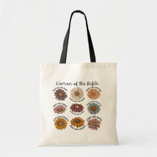 Woman of the Bible Boho Christian Tote Bag