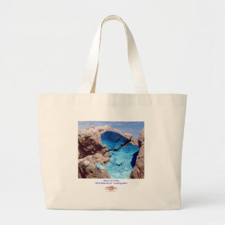 Woman of the Sky 1/Bag Large Tote Bag