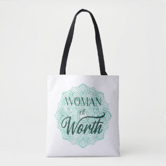 Woman of Worth Tote Bag