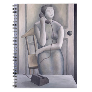 Woman on Phone 1995 Notebook