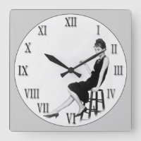Woman on Stool