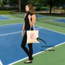 Woman Pickleball Master Game Player Custom Name