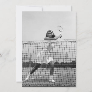 Woman Playing Tennis