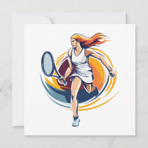 woman playing tennis