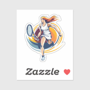 woman playing tennis