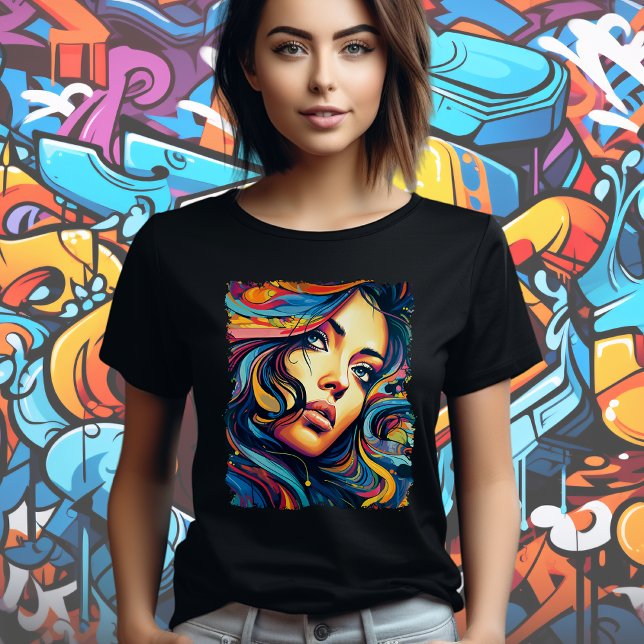 Woman Pop Art T-Shirt (Creator Uploaded)