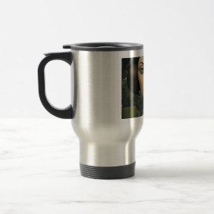 Woman Portrait Tumbler Travel Mug