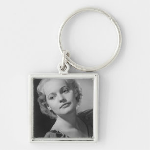Woman Posing 2 Key Ring
