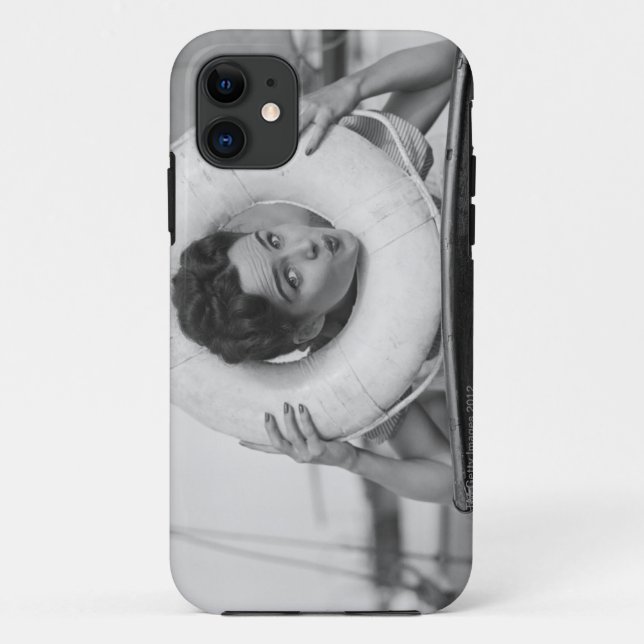 Woman Posing 3 Case-Mate iPhone Case (Back)