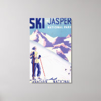 Woman Posing Open Slopes Poster