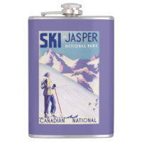Woman Posing Open Slopes Poster