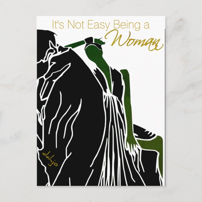 WOMAN POSTCARD (Front)