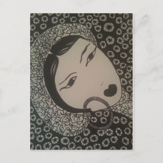 Woman Postcard