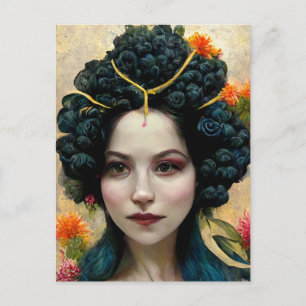 Woman Postcard