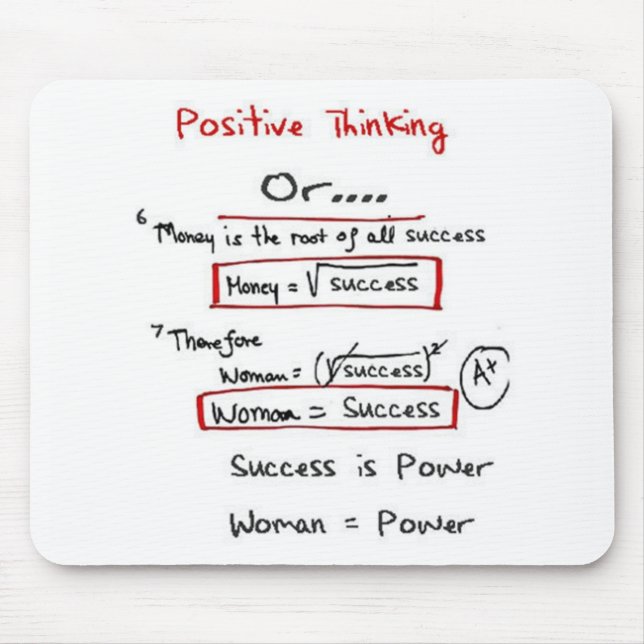 Woman Power Mousepad (Front)