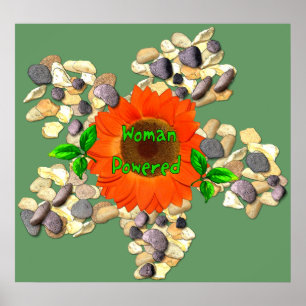 Woman Powered Poster