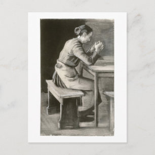 Woman Praying, Vincent van Gogh Postcard