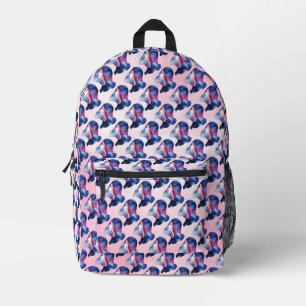 Woman Printed Backpack